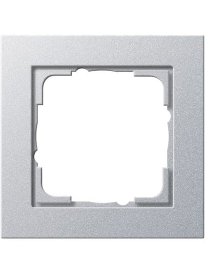 Gira E2 1-es szerelvénykeret alumínium