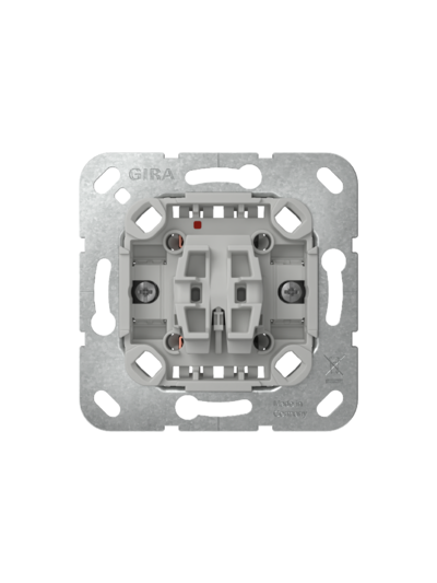 Nyomógomb betét 10 A 250 V~ (NO), 1 áramkörhöz rögzítőkarmokkal