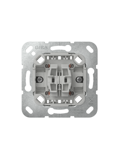 2-es nyomógomb betét 10A 250V~ rögzítőkarmokkal