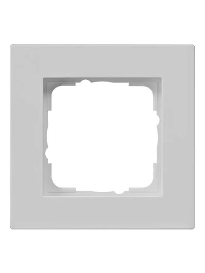 Szerelvénykeret 1-g flat Gira E2 grey matt