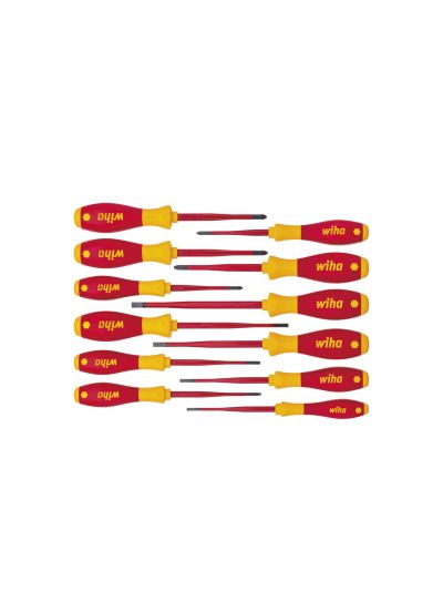 WIHA SOFTFINISH ELECTRIC SILMFIX VDE CSAVARHÚZÓ KLT. 12R. SL+PH+PZ+(SL/PZ)+TX