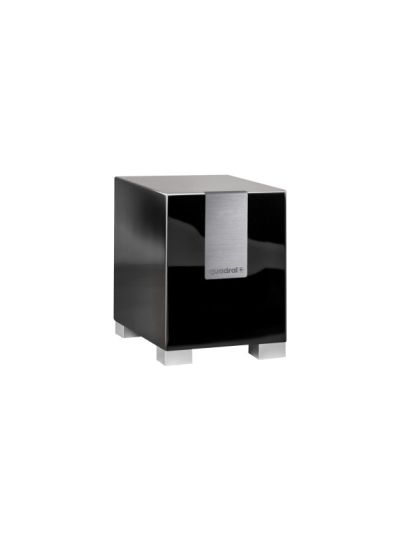 QUBE CS10 Aktív mélysugárzó, fekete