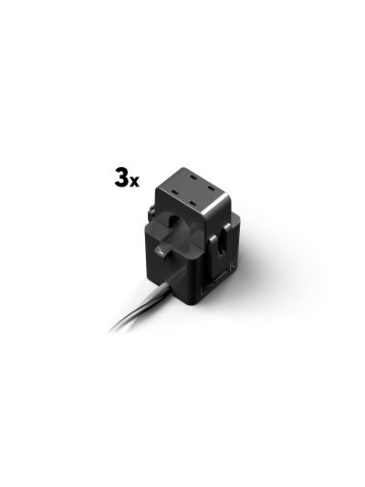 Loxone 40mA áramváltó transzformátor primer 25A-ig, 10mm (3db)