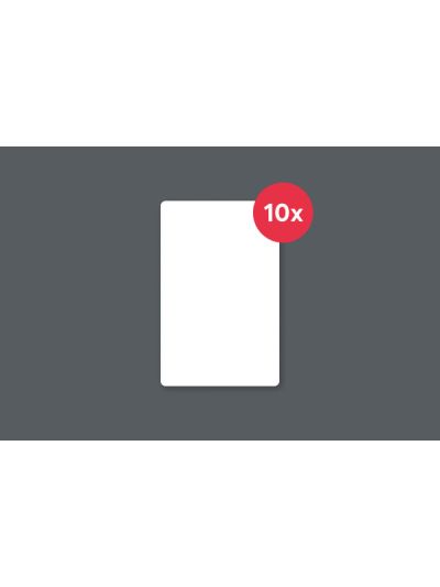 Nem titkosított NFC Smart Card fehér - 10 darab